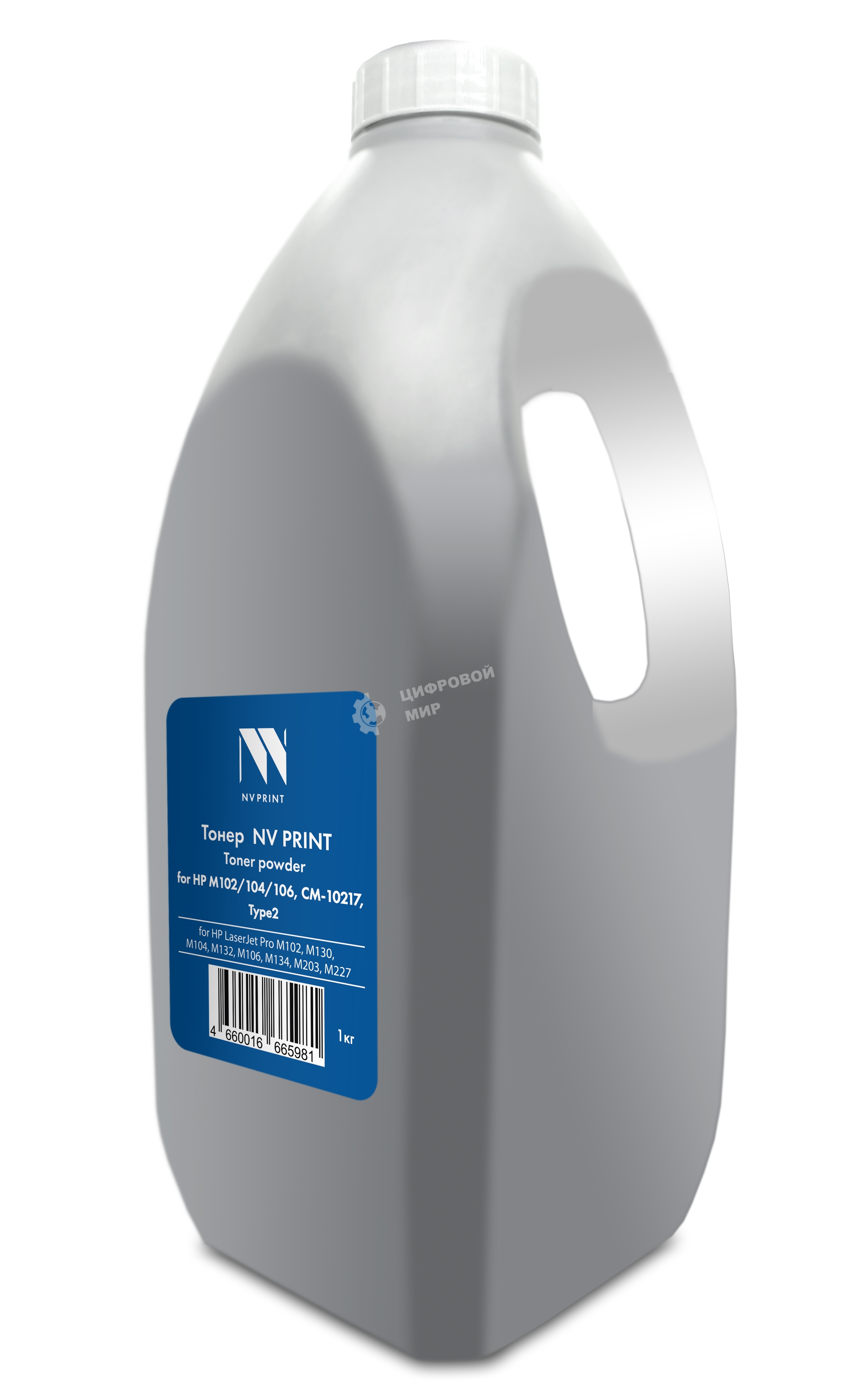 Тонер NVPrint для HP M102/104/106, CM-10217, Type2 (1 кг, Comet) OEM&Compatible, совместимый
