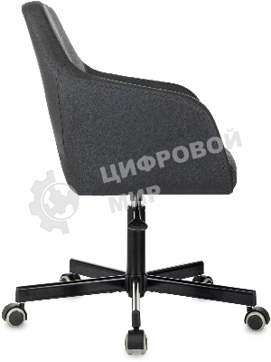 Кресло Бюрократ CH-380M черный, экокожа