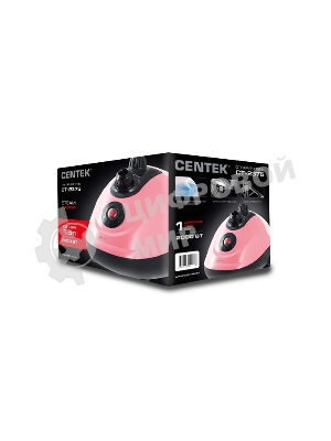 Отпариватель Centek CT-2375 розовый/черный, 2000 Вт, 40 г/мин, 1.5 л