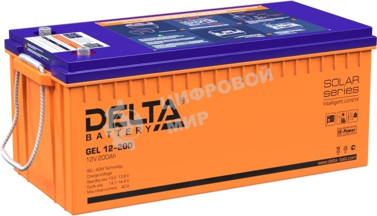 Батарея для ИБП Delta GEL 12-200 12В 200А·ч