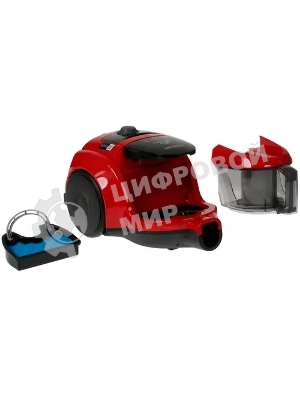 Пылесос Samsung VCC4520S3R/XEV красный, 350/1600 Вт, уборка сухая, пылесборник контейнер 1.3 л