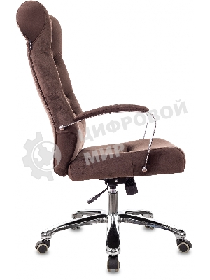 Кресло Бюрократ T-9928SL Fabric Italia 6 коричневый, ткань