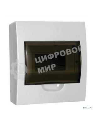 Корпус модульный пластиковый навесной ЩРН-П-8 IEK MKP12-N-08-40-20, 8 модулей, IP41