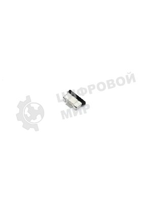 Разъем FPC Half Coverage Bottom Contact 0.5K-BX-6PWB 6 pin высота 2мм шаг 0,5мм