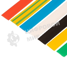 Набор термоусаживаемых трубок Rexant №18 ТУТ нг 12/6 мм, 7 цветов (упак. 21 шт. по 10 см)