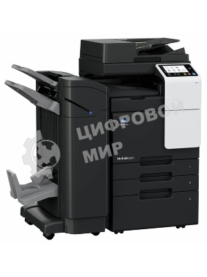 МФУ лазерное Konica Minolta Bizhub C257i (ACVD021), A3, цветной, печ. 25 стр/мин (A4) 12 стр/мин (A3), скан. до 55 стр/мин., 1800 x 600 dpi (печать) 600 x 600 dpi (скан.), USB, Ethernet, без картриджей и автопода - установка и запуск специалистом АСЦ