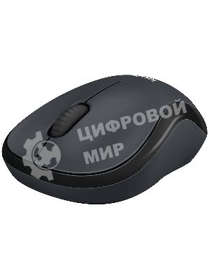 Мышь беспроводная Logitech M220 SILENT черный/серый, 1000 dpi, радиоканал, USB, кнопки - 3