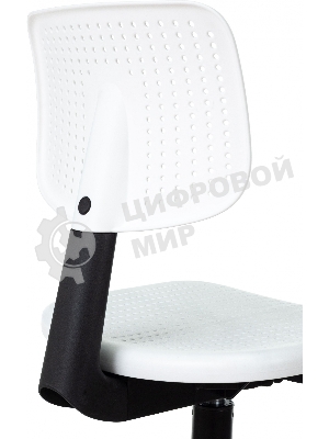 Кресло детское Бюрократ CH 200 белый пластик крестов. пластик