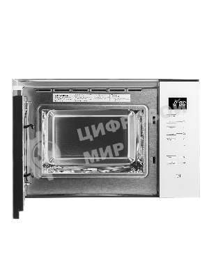 Встраиваемая микроволновая печь Maunfeld MBMO925SGW09 белый, 25 л, 900 Вт, переключатели - сенсор
