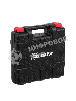 Дрель-шуруповерт аккумуляторная MTX MCDL-12-02P, Аккумуляторная, 12В, 2 АКБ, Кейс