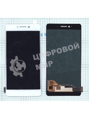 Дисплей для Oppo R7s белый