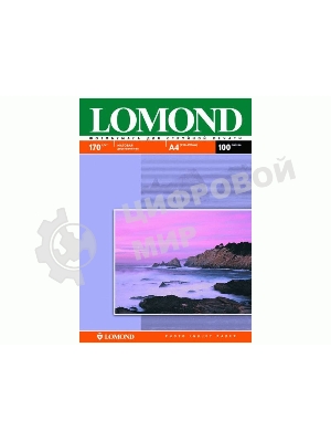 Фотобумага Lomond 0102032 A4/170г/м2/25л./белый матовое/матовое для струйной печати