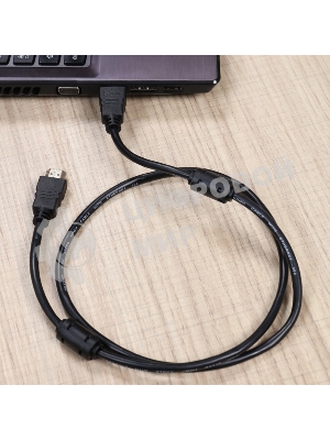 Кабель Rexant HDMI - HDMI 1.4, 1 метр Gold