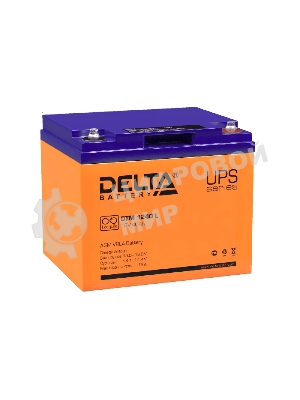 Батарея для ИБП Delta DTM 1240 L (12V, 40Ah) с увеличенным сроком службы (10 лет)