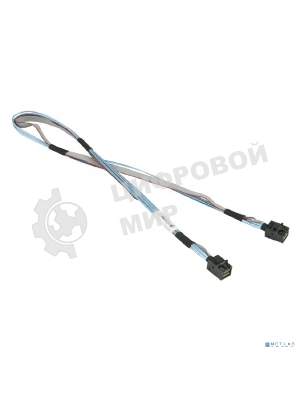 Supermicro CBL-SAST-0593 Internal Mini-SAS HD to Mini-SAS HD 60cm,30AWG,12Gb/s 
