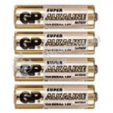 Батарея GP Super Alkaline 15ARS LR6 AA (4шт) спайка