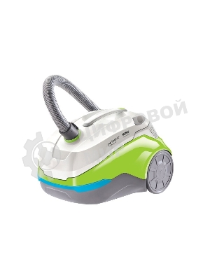 Пылесос Thomas Perfect Air Feel Fresh X3 белый/зеленый, 325/1700Вт, уборка сухая/влажная, пылесборник контейнер 2.6 л