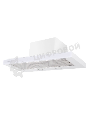 Вытяжка встраиваемая Maunfeld Ouse Touch Glass 60 белый, 60 см, 750 куб. м/ч, 48 дБ