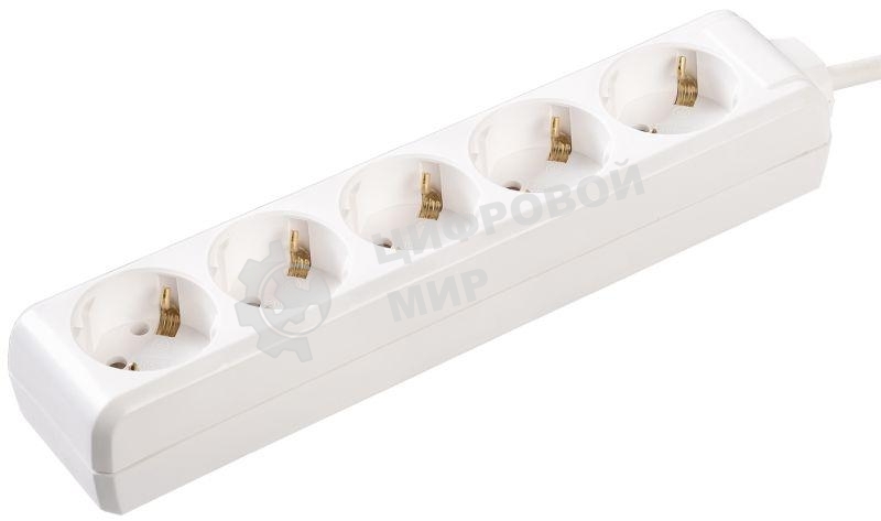 Удлинитель 5х3 м с заземл. 16А IP20 У04 2P+PE IEK WYP10-16-05-03-Z-N