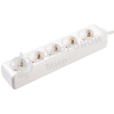 Удлинитель 5х3 м с заземл. 16А IP20 У04 2P+PE IEK WYP10-16-05-03-Z-N