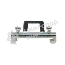 Ограничитель на DIN-рейку (металл) 2 винта Rexant (пакет 10 шт./уп.)