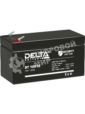 Батарея для ИБП Delta DT 12012 (12V, 1.2Ah)