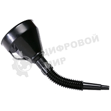 Воронка пластмассовая Sparta, D 160 мм, гибкий наконечник для горюче-смазочных материалов