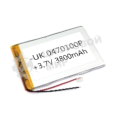 Аккумулятор Li-Pol (батарея) 4x70x100 мм 2pin 3.7V/3800mAh