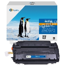 Картридж лазерный G&G GG-CE255A черный (6000 стр.) для HP LJ Enterprise MFP M525c/P3015n/LJ Pro M521dn MFP/M521dw MFP
