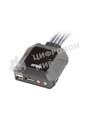 Переключатель ATEN 2 PORT USB DP KVM SWITCH.