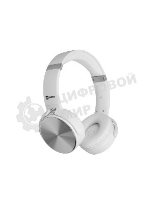 Беспроводные/проводные наушники Harper HB-217 белый, накладные, Bluetooth + проводной, складная конструкция, до 5 ч