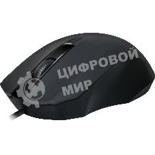 Мышь проводная Defender MM-310 черный, 1000 dpi, USB, кнопки - 3