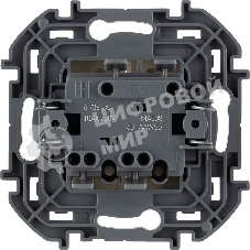 Выключатель 2-клавишный 10AX 250 В слоновая кость