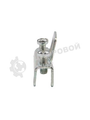 Ограничитель на DIN-рейку (металл) 2 винта Rexant (пакет 10 шт./уп.)