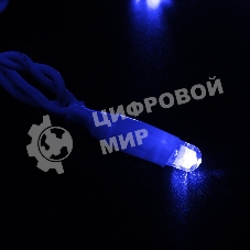 Гирлянда Neon-night Нить 10м, с эффектом мерцания, белый ПВХ, 230В, Синий