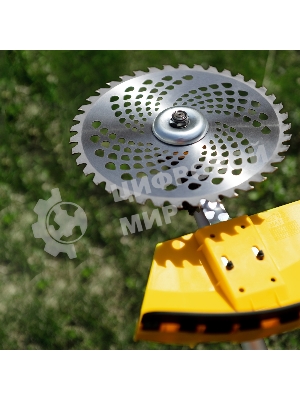 Триммер бензиновый Denzel DGT-520, 52см3, 3 л.с., неразъемная штанга, состоит из 2 частей