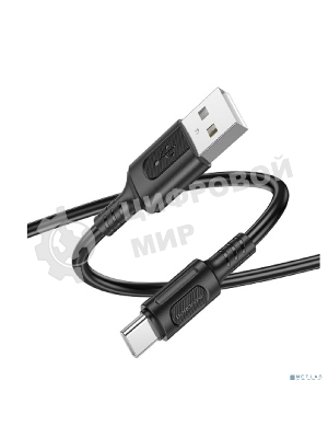 Дата-кабель BOROFONE BX111/USB кабель Type-C/1m/3A/черный