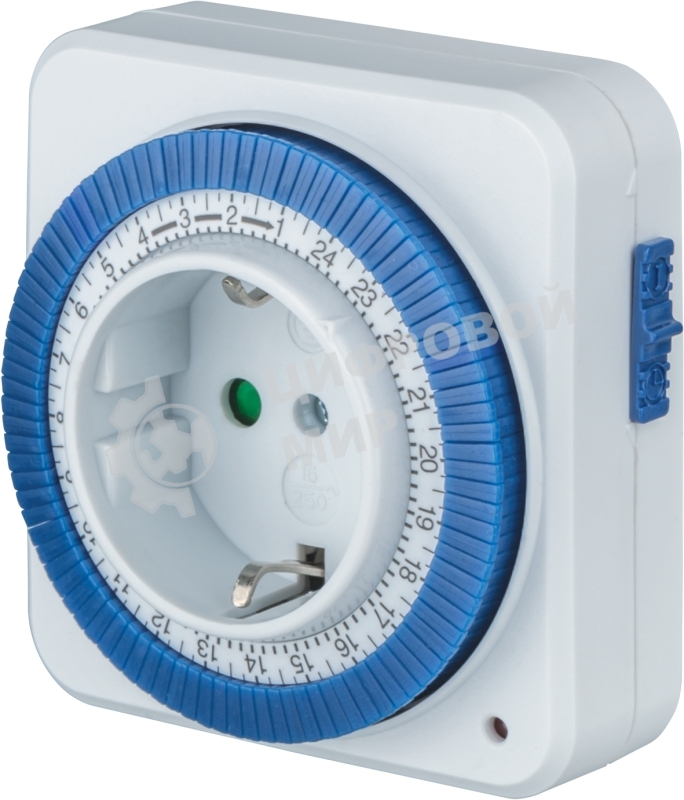 Таймер Navigator NTR-A-S02-WH розет. электромех.