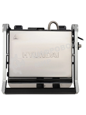 Гриль электрический Hyundai HYG-5047 2200Вт черный/черный