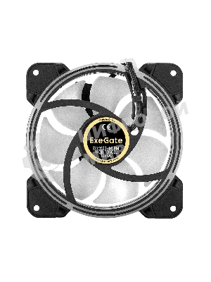 Вентилятор для корпуса ExeGate EX12025HM3PM.FRGb.7O5CSU черный, 120 мм, 1200 об/мин, 24 дБ, 3 pin