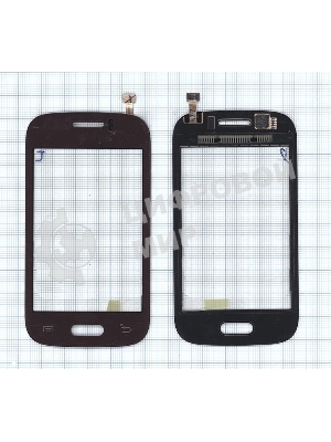Сенсорное стекло (тачскрин) для Samsung Galaxy Young GT-S6310 GT-S6312 красное