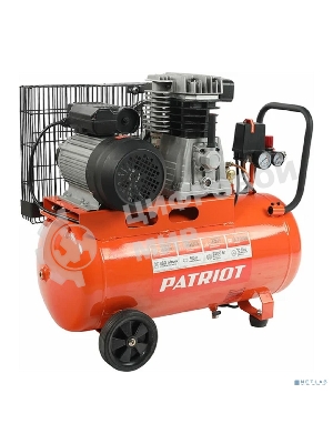 Компрессор поршневой ременной Patriot PTR 50-360I, 360 л/мин, 10 бар, 2200 Вт, 50 л, быстросъемный 1/4