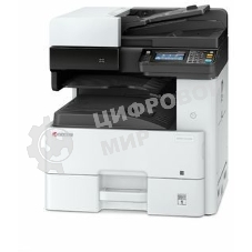 МФУ лазерное Kyocera Ecosys M4125idn (1102P23NL0/NL1) A3, ч/б, печ. до 25 стр/мин. (А4) до 12 стр/мин. (А3), скан. до 50 стр/мин., 1200 x 1200 dpi (печать) 600x600dpi (скан.), USB, RJ-45, NFC, Air Print, Mopria Duplex Net белый