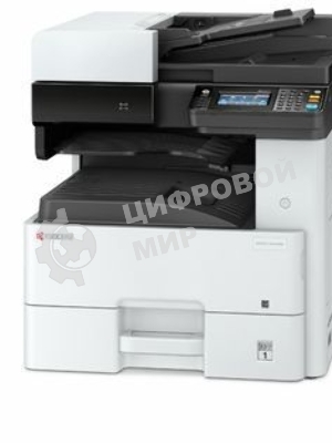МФУ лазерное Kyocera Ecosys M4125idn (1102P23NL0/NL1) A3, ч/б, печ. до 25 стр/мин. (А4) до 12 стр/мин. (А3), скан. до 50 стр/мин., 1200 x 1200 dpi (печать) 600x600dpi (скан.), USB, RJ-45, NFC, Air Print, Mopria Duplex Net белый