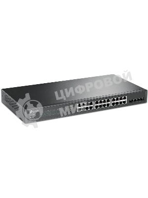 Коммутатор TP-Link TL-SG2428P JetStream гигабитный Smart коммутатор на 24 порта PoE+ и 4 SFP-слота SMB