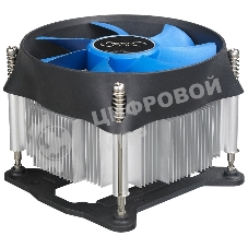 Кулер для процессора DEEPCOOL THETA 31 PWM черный/синий, 92 мм, алюминий/медь, 2400 об/мин, 32.5 дБ, 4 pin, 95 Вт, 60 мм