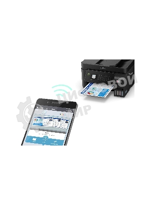 МФУ струйное Epson L5290 (C11CJ65512/C11CJ65508/C11CJ65407), A4, цветное, печ. до 33 стр/мин. (ч/б) до 15 стр/мин. (цвет), скан. до 12 стр/мин. (ч/б) 29 стр/мин. (цвет), 1440 x 5760 dpi (печать) 1200x2400dpi (скан.), USB, RJ-45, Wi-Fi