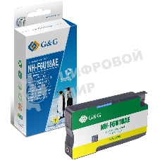 Картридж струйный G&G GG-F6U18AE желтый (26мл) для HP OJ Pro 7740/8210/8218/8710/8715