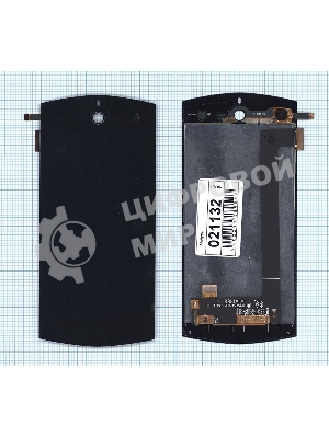 Дисплей для Micromax Canvas Selfie A255 черный