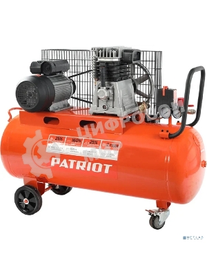 Компрессор поршневой Patriot PTR 100-440I масляный 440л/мин 100л 2200Вт оранжевый